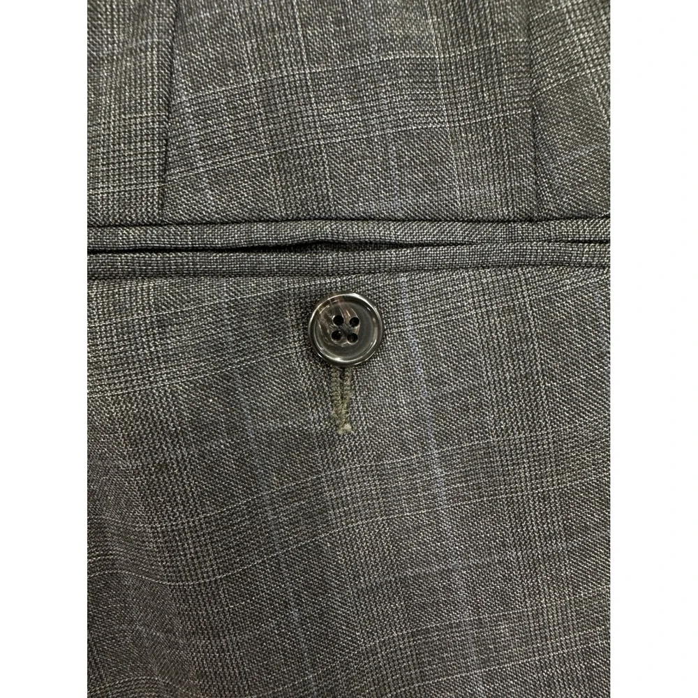 Lauren Ralph Lauren Suit Trousers Mens 38x34 Grey Blue NEW Ultraflex Classic Fit